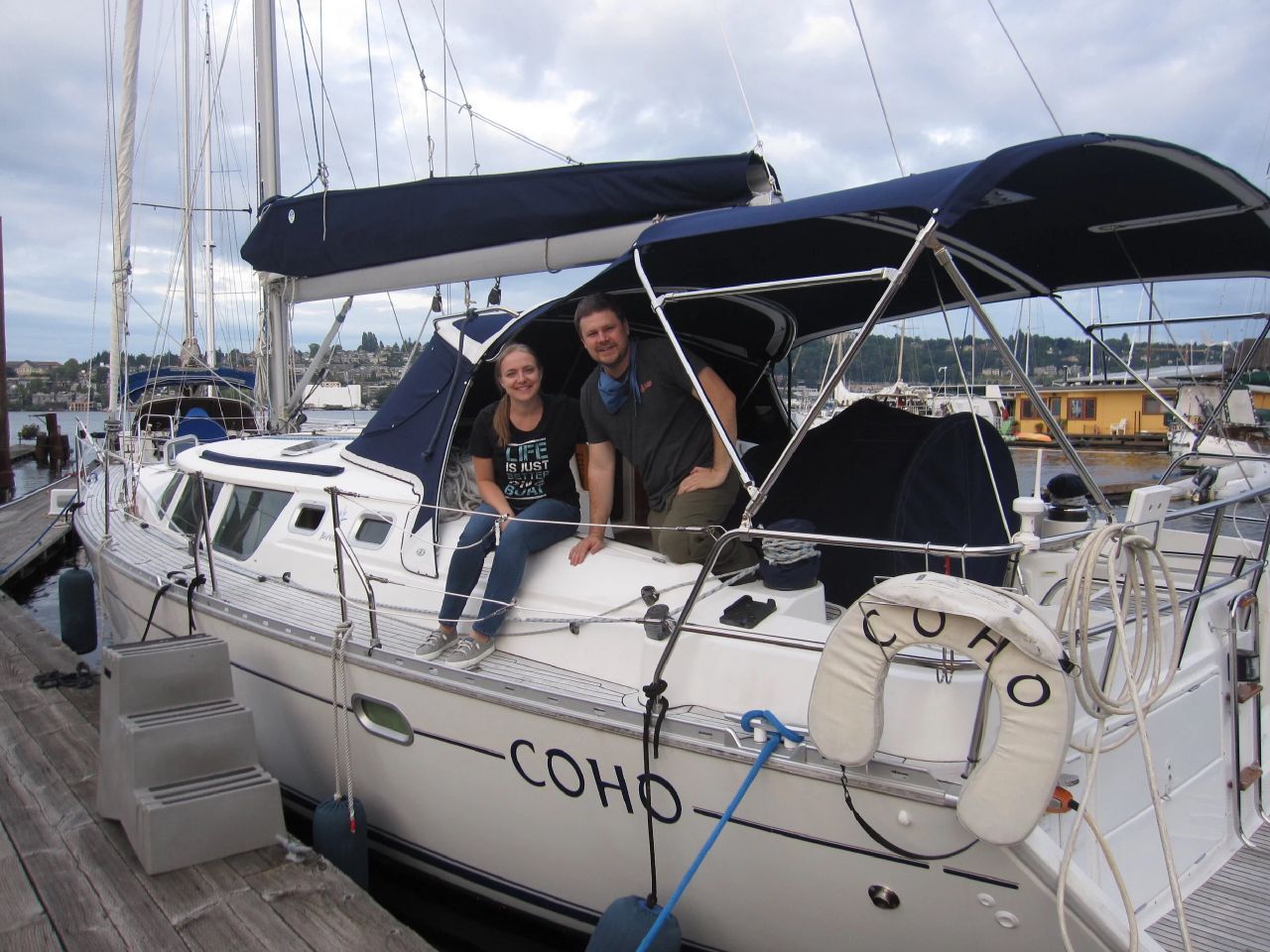 Yahara, our Jeanneau Sun Odyssey 43 DS