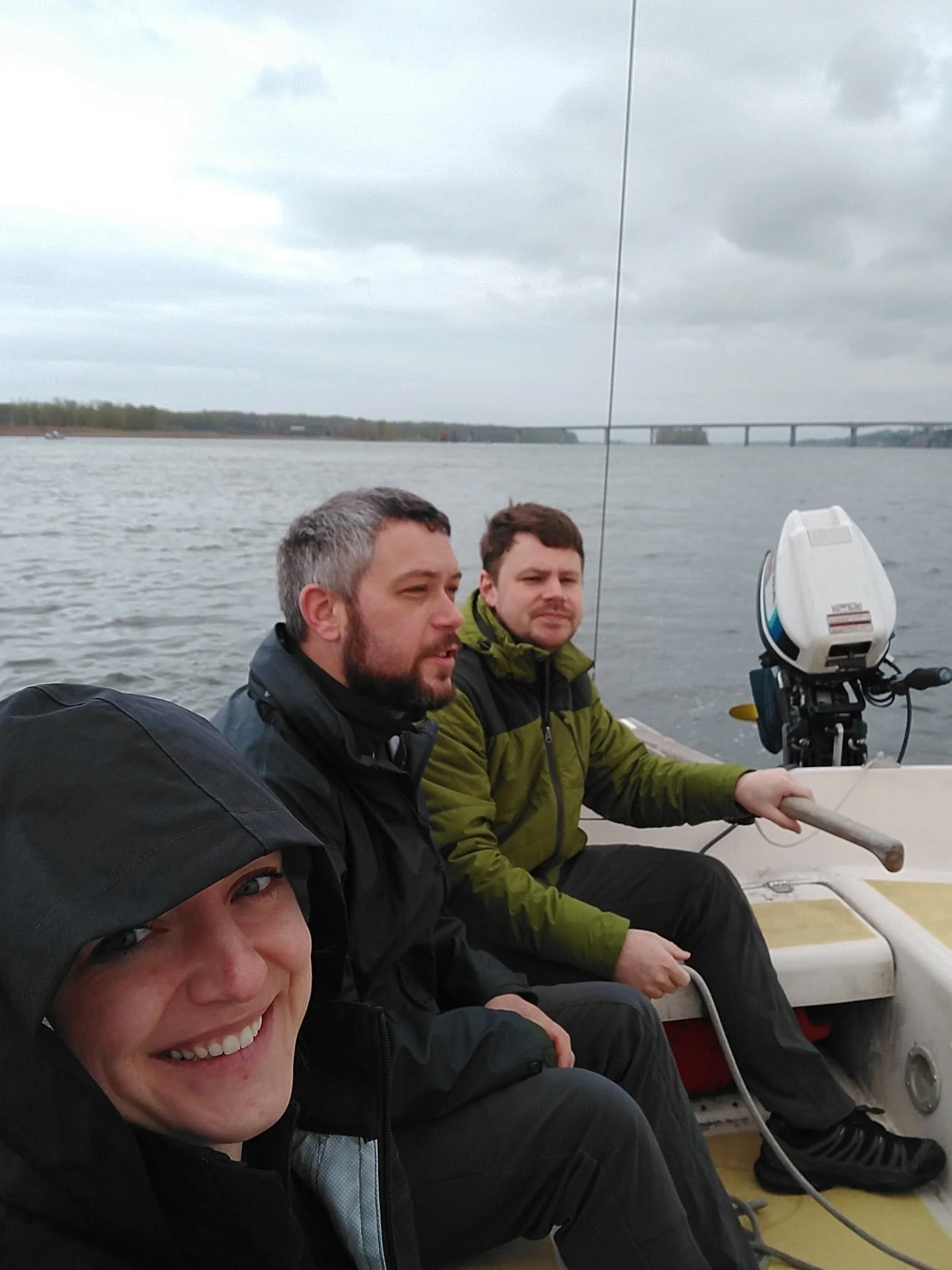 Sailing day on Honey Badger