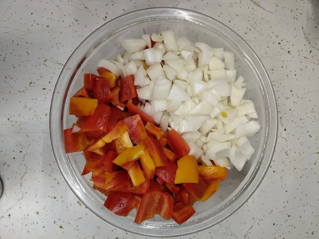 Chicken fajita casserole
